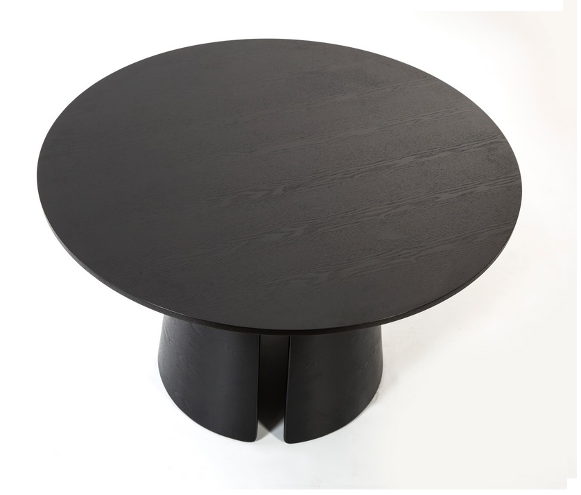 Cep mesa redonda comedor fresno negro