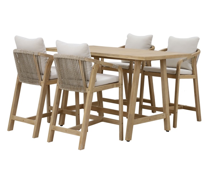 Conjunto Kind mesas y sillas para exterior o terraza Hosteleria - MBH
