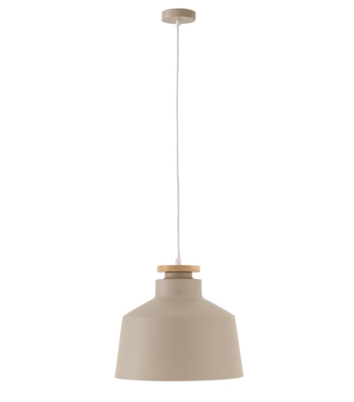 Lámpara Artana en aluminio color beige