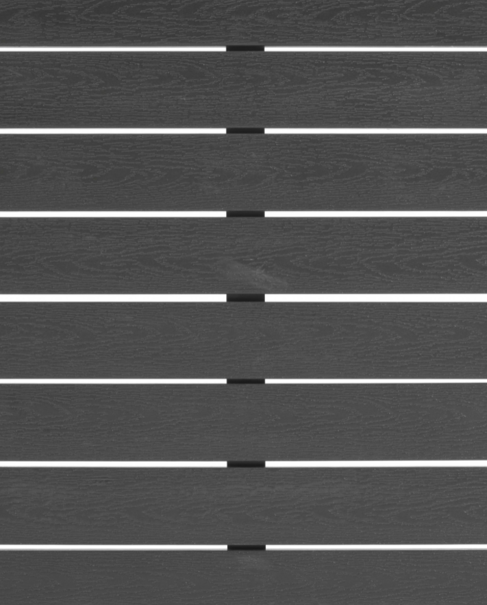 Mesa de exterior Stella aluminio negro 70x70cm