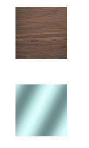 Mesa comedor de madera  y patas de cristal templado 200x75cm