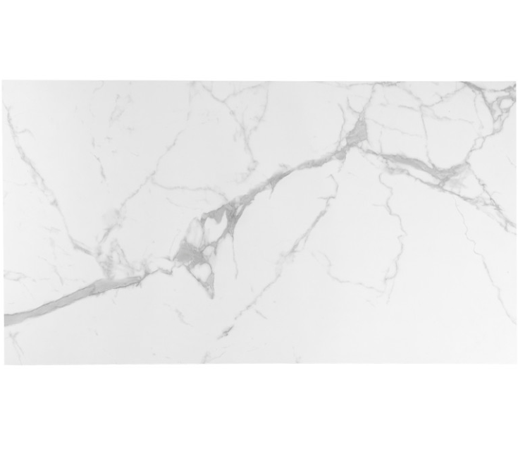 Mesa extensible Isia mármol blanco 180x100 cm