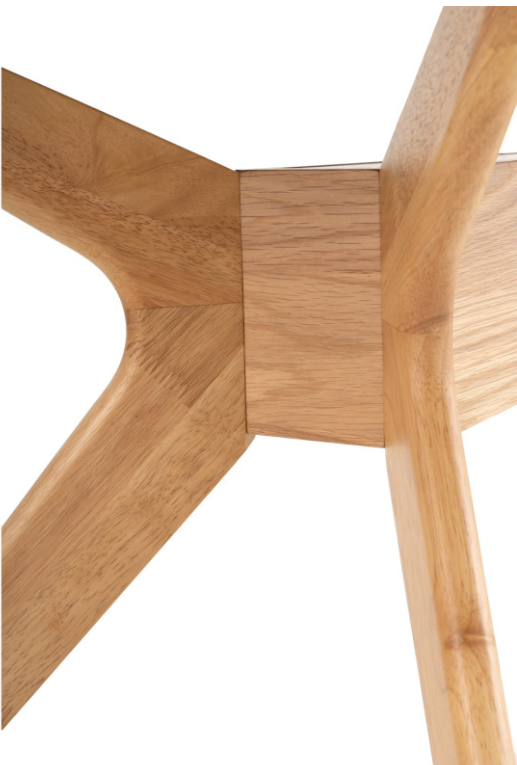 Mesa Helga de madera roble 180 cm