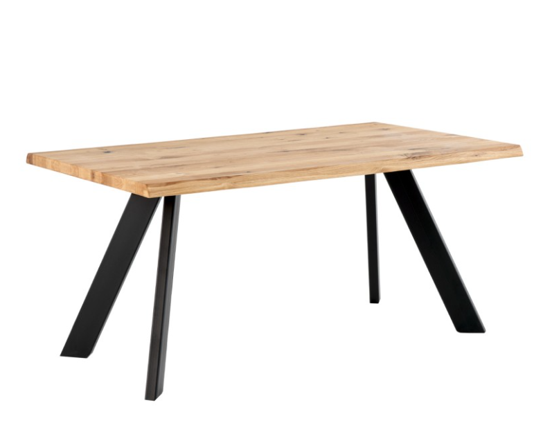 Mesa de comedor Lucia madera roble negro 220cm