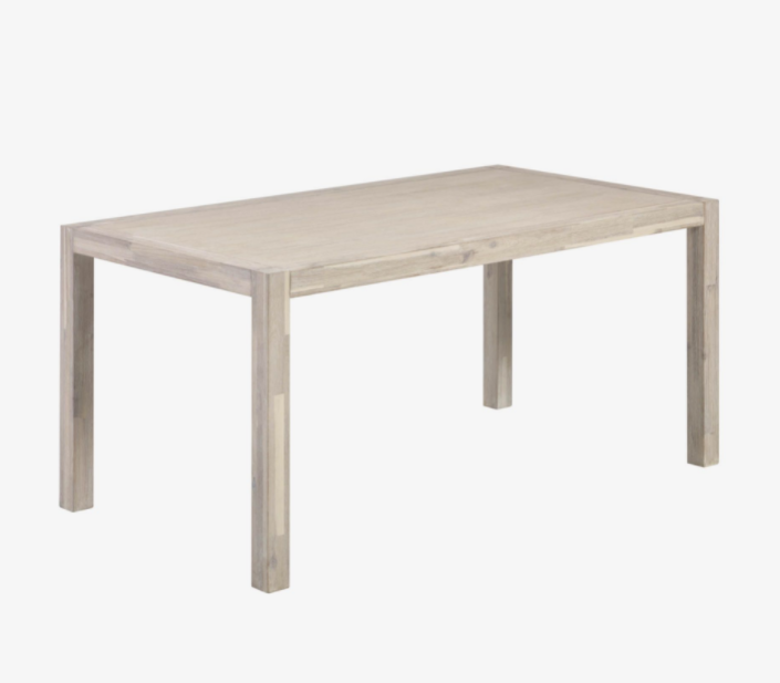 Mesa de comedor Tristan madera maciza 160x90 cm