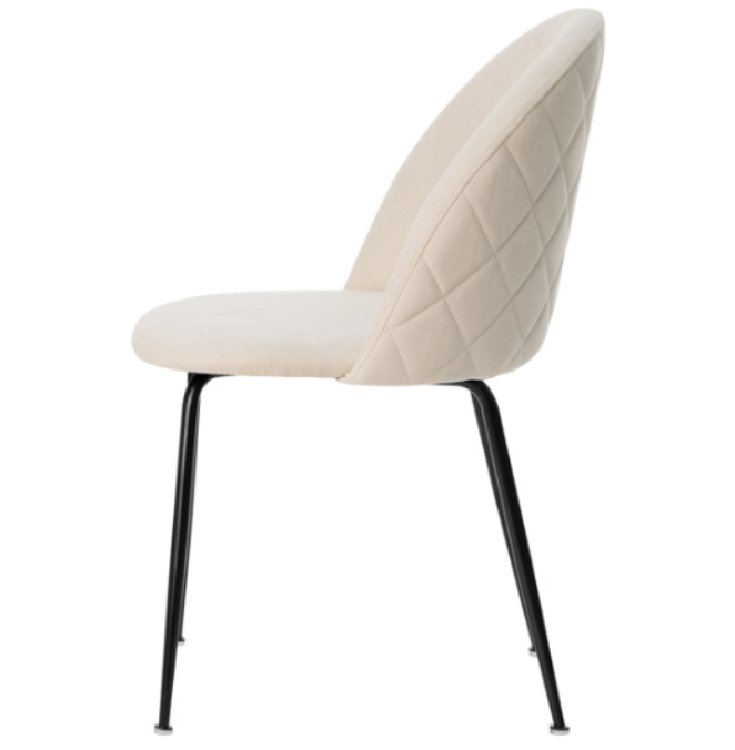 Silla Laila tapizado beige