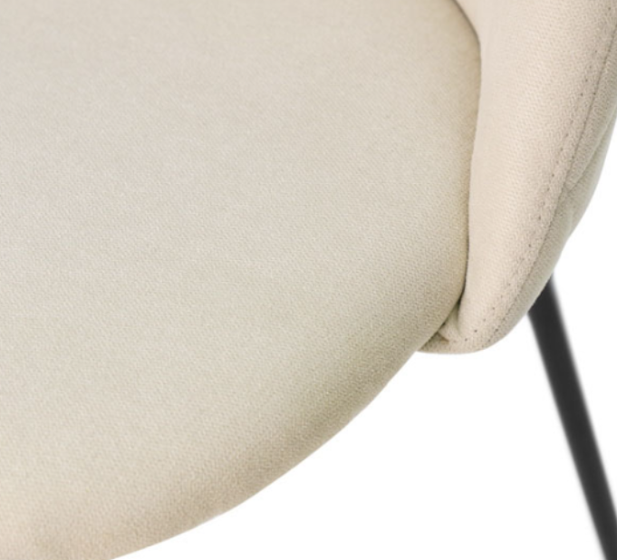 Silla Laila tapizado beige