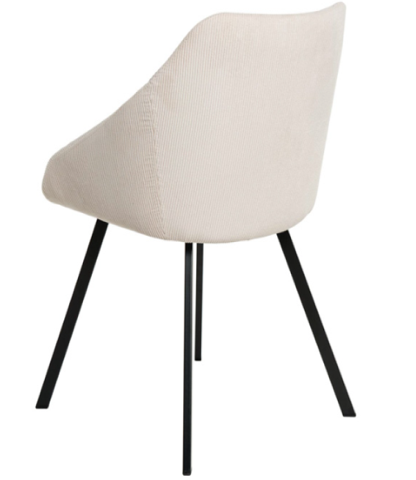 Silla Macie tapizado beige