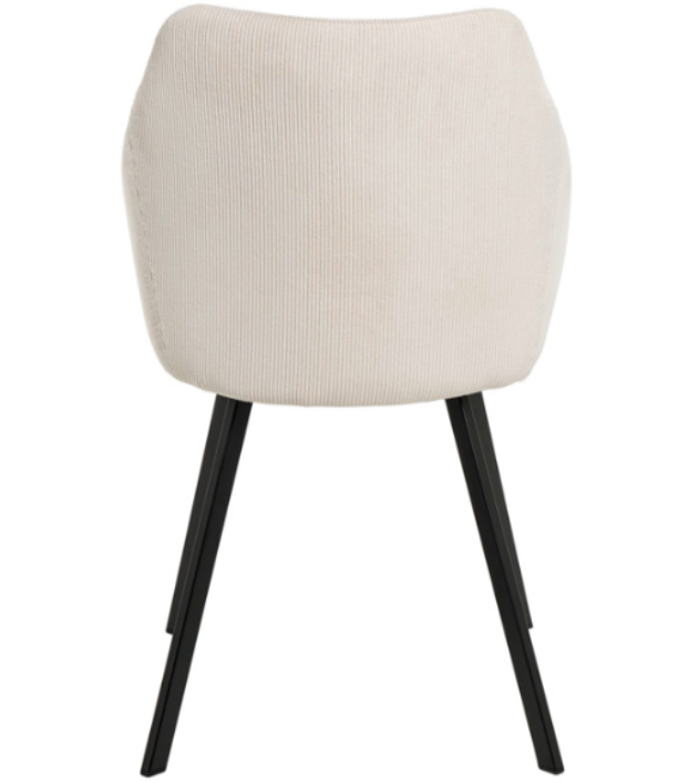 Silla Macie tapizado beige