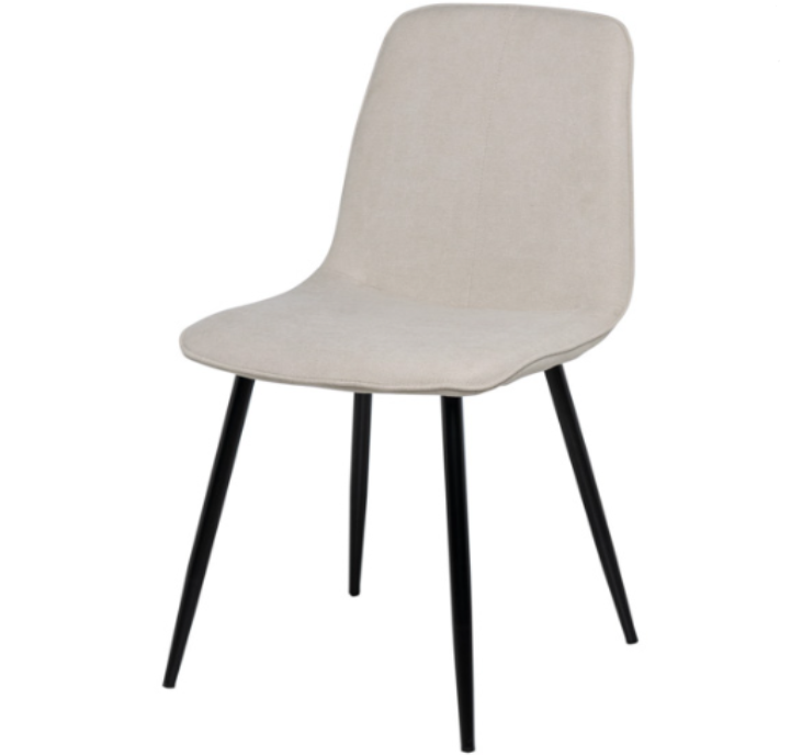 Silla Marleen tapizado beige