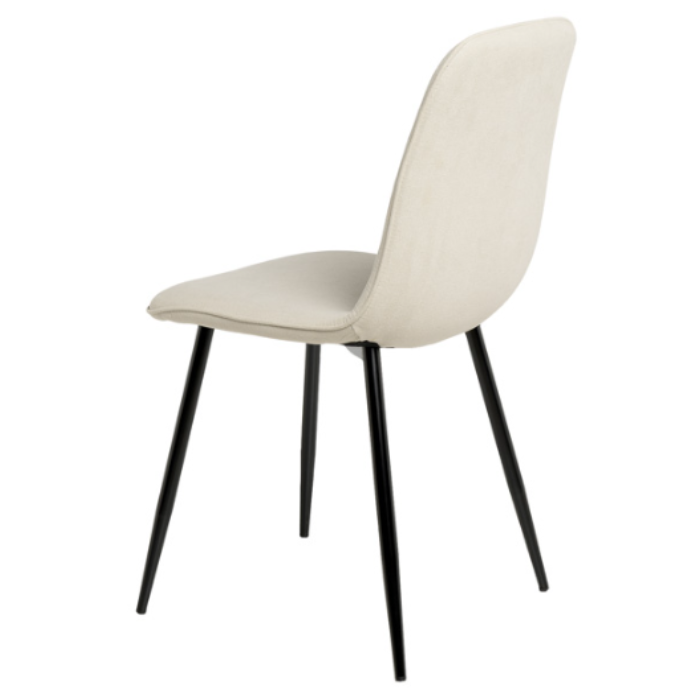 Silla Marleen tapizado beige