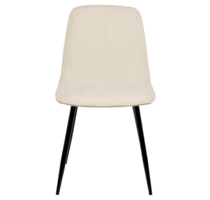 Silla Marleen tapizado beige