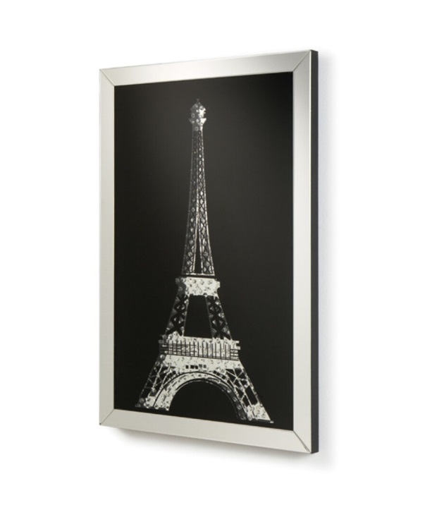 Cuadro espejo torre Eiffel 120x80