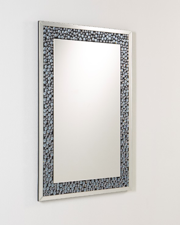 Espejo rectangular pedreria 120x80
