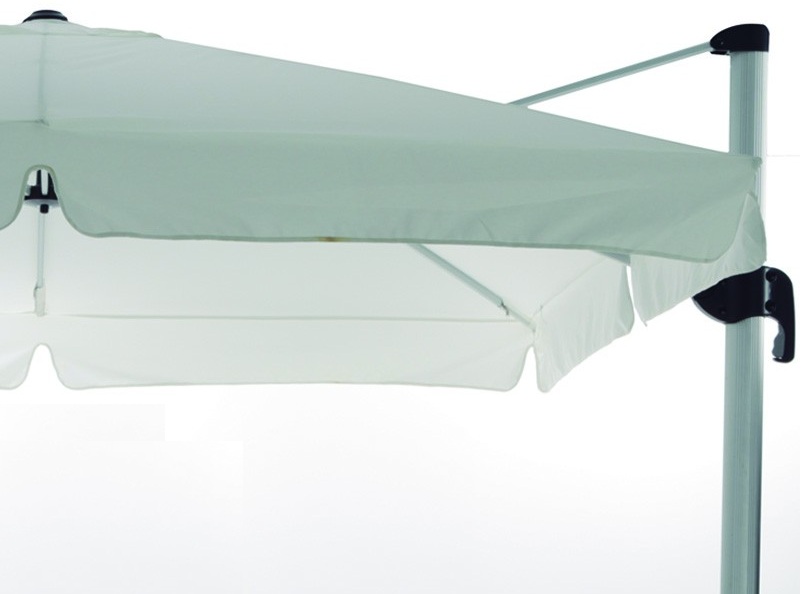 Parasol Suspendido Loira blanco 3x3m