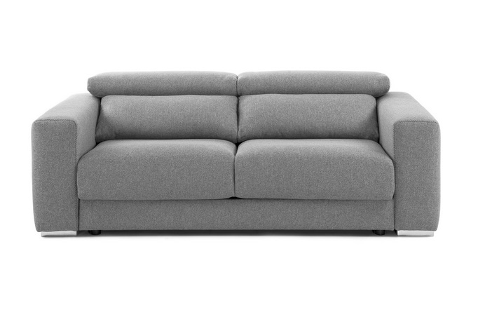 Sofa binari deslizante 3 plazas tela gris