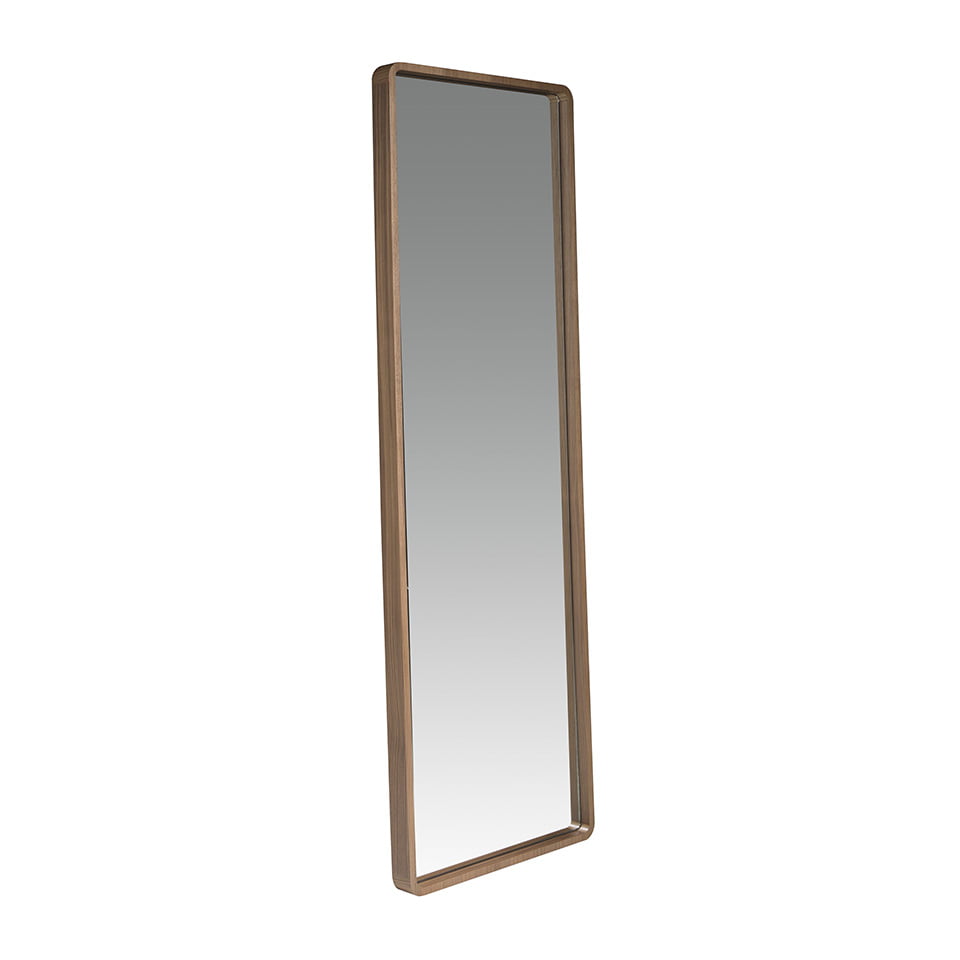 Espejo de pie con marco madera de nogal 190x60cm