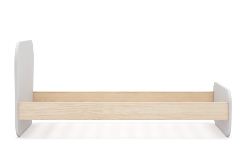 Bicama infantil Esteban madera blanco 200-190x90 cm