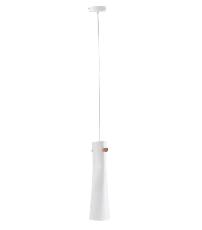 Lámpara de techo Altea en aluminio de color blanco