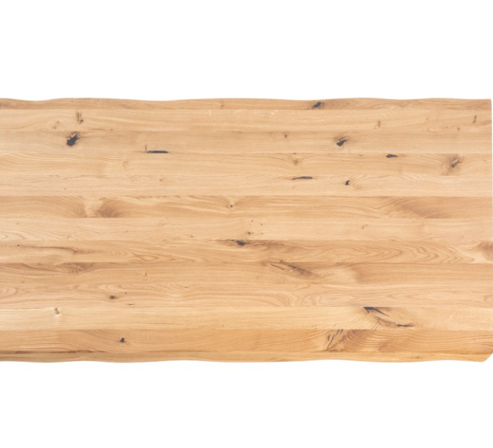 Mesa de comedor Grace madera de roble negro 220 cm