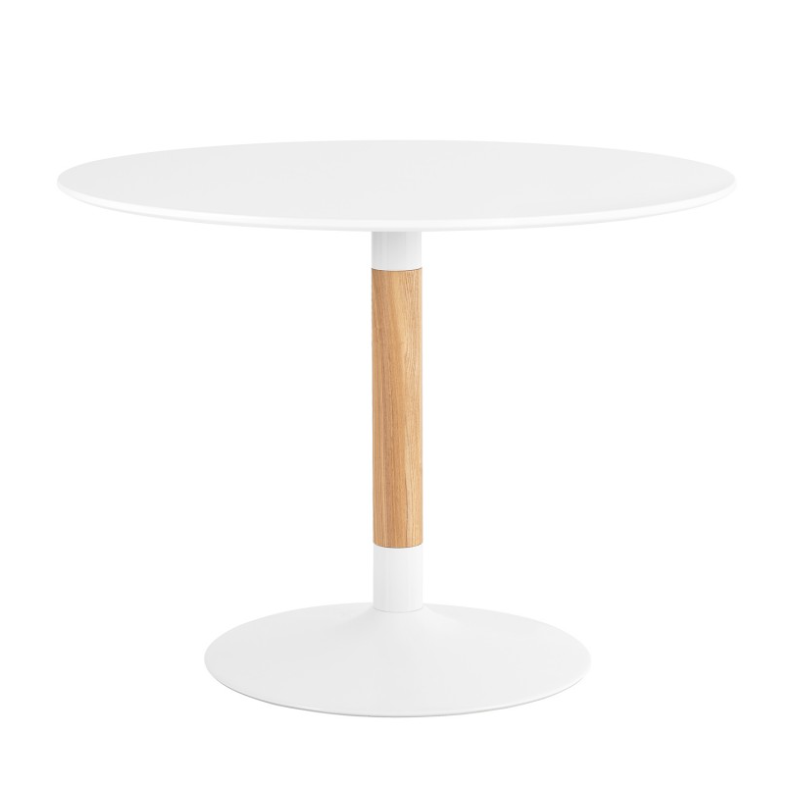 Mesa Mira madera blanco roble 100cm