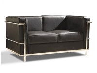 Sofa Le Corbusier negro