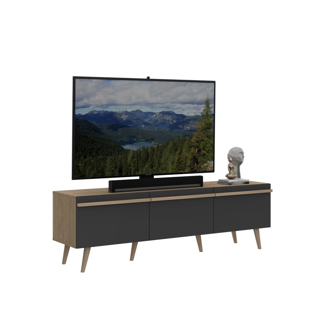 Mueble TV nórdico 136x39x49cm