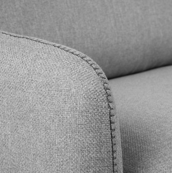 Sofa cama pocket colchon tela kansas gris