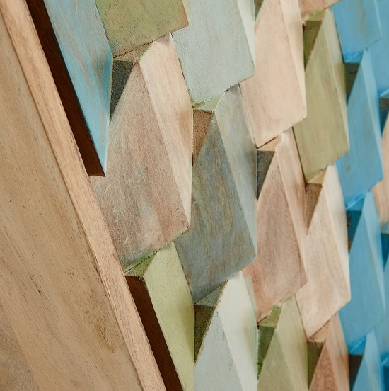 Aparador tallado madera multicolor 140x85