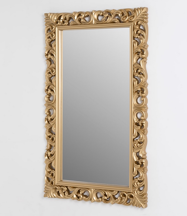 Espejo barroco dorado 95x155 cm