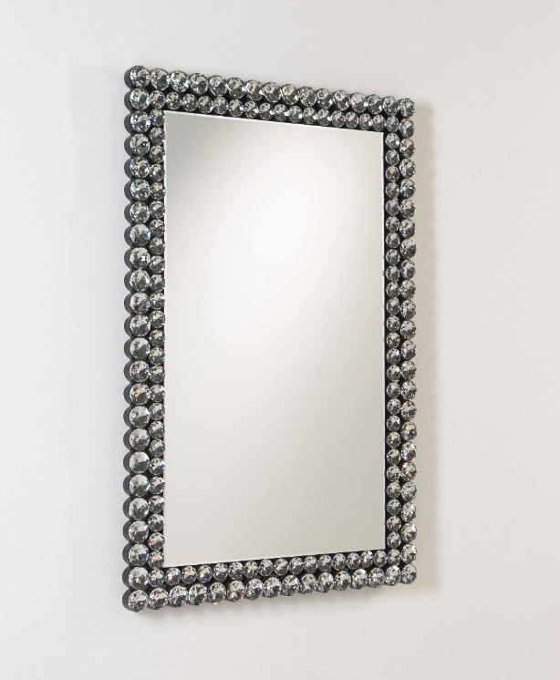 Espejo rectangular diamantes 120x80