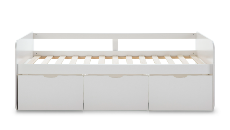 ﻿﻿Cama con cajones Abbott blanco 90x190cm