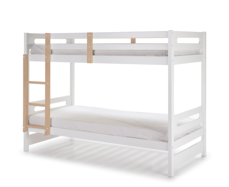 Cama litera Sami blanco 90x190