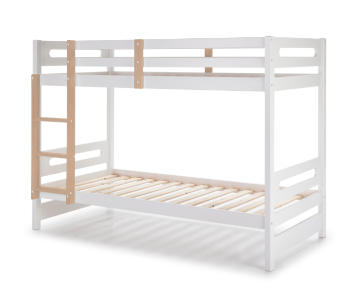 Cama litera Sami blanco 90x190