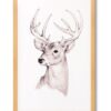 Cuadro Deer roble 40x60 cm