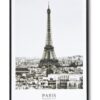 Cuadro Eiffel negro 40x60 cm