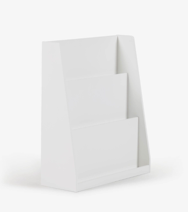 Librería de MDF blanco 59,5x69,5cm