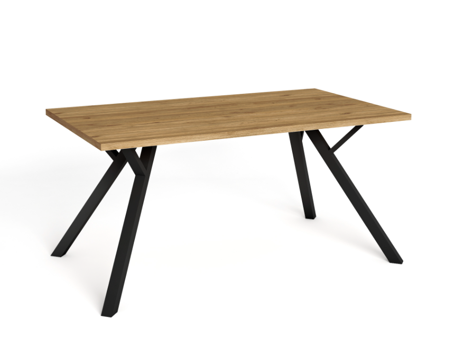 Mesa de comedor Paola natural 160x90cm