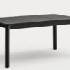 Atlas mesa extensible fresno negro 160-200x100 cm