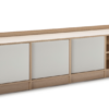 Mueble TV Antara roble blanco