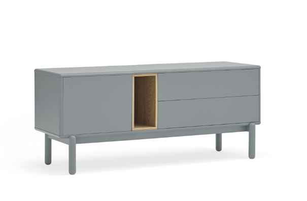 Corvo mueble TV gris perla140 cm