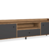 Mueble TV Malta nogal sabi pizarra 180cm