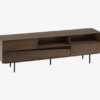 Mueble TV Portugal chapa de nogal americano 180x56 cm