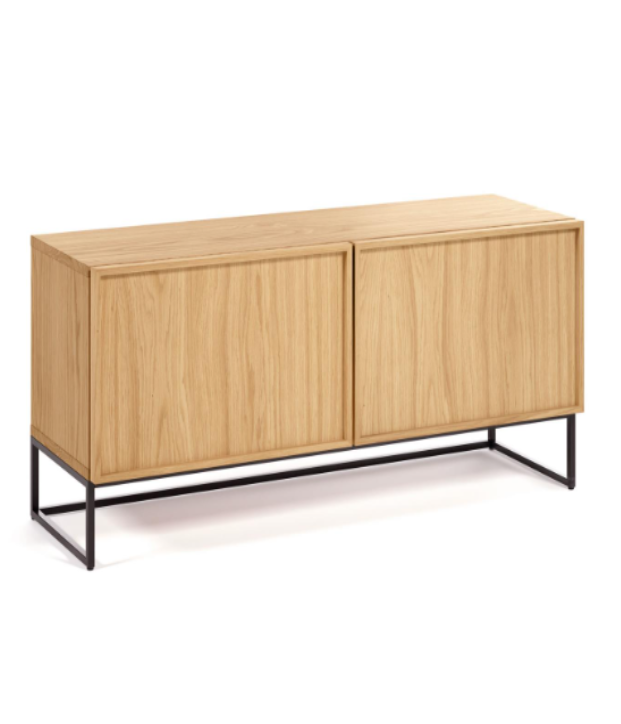 Mueble Tv Tanzania 2 puertas roble 112x42cm