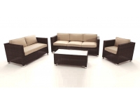 Sofa rattan 3 plazas Garbi