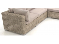 Sofa Modular Lounge rattan natural Java