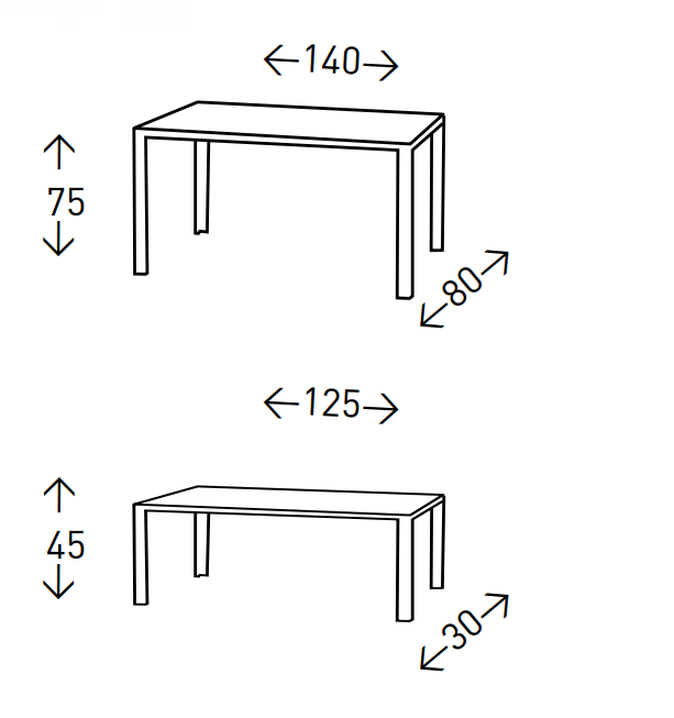 Conjunto de comedor Rustic roble efecto madera roble