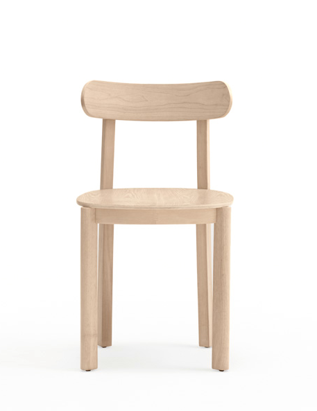 Silla Nara fresno natural claro