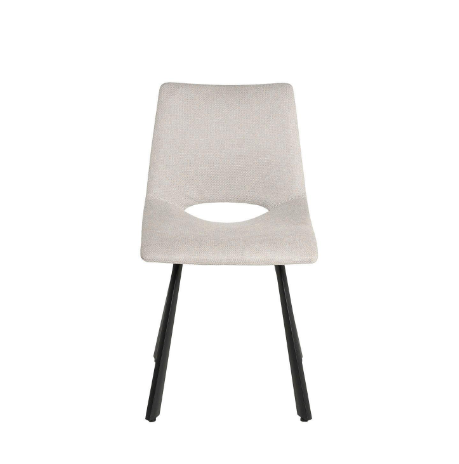 Silla Briana tapizado beige