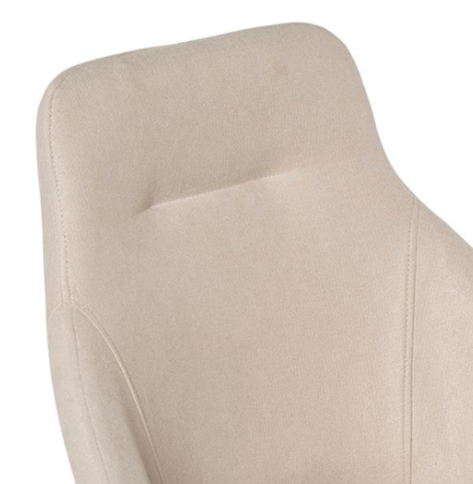 Silla Celia giratoria 180º beige